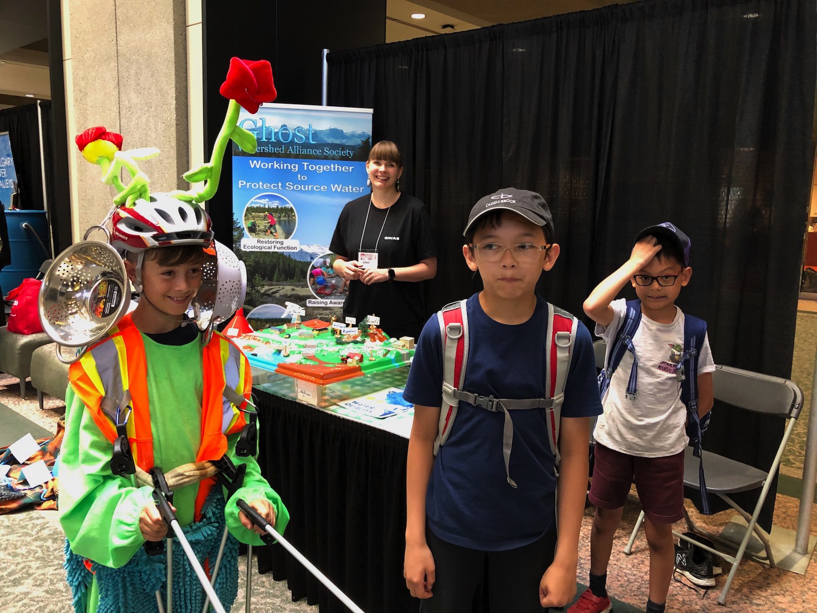 GWAS booth at Calgary Mayor's Expo
